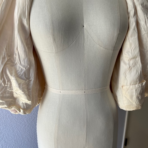 Vintage Carson Pirie Scott & Co. Bed Jacket, Size M - Picture 4 of 9